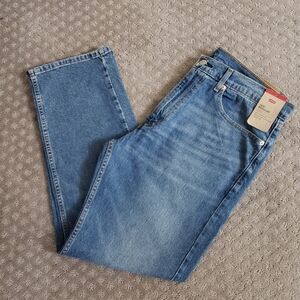 Levi's Men's Blue 505 Jean Regular Fit Straight Leg Size 36X30